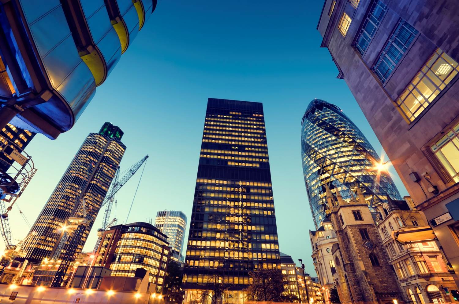 Gherkin & office buildings Gherkin & office buildings